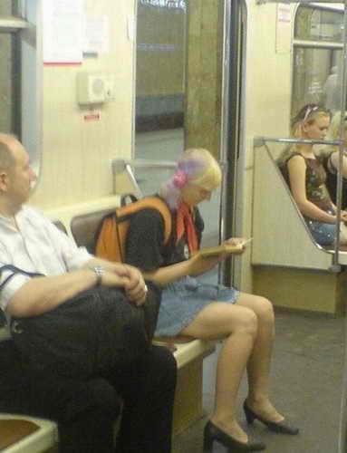 Приколы в метро