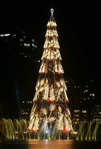 самое большое рождественское дерево