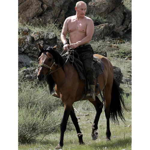 Владимир Путин любит активный отдых