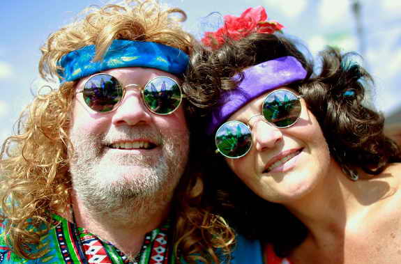 Ремо и Джон Мисик на музыкальном фестивале Woodstock 