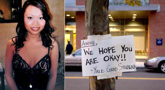8-го сентября пропала студентка Йельского Университета Энни Ли