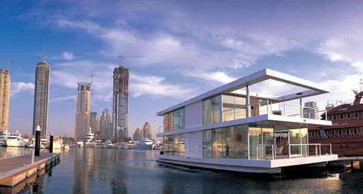 Плавающий дом Dubai 