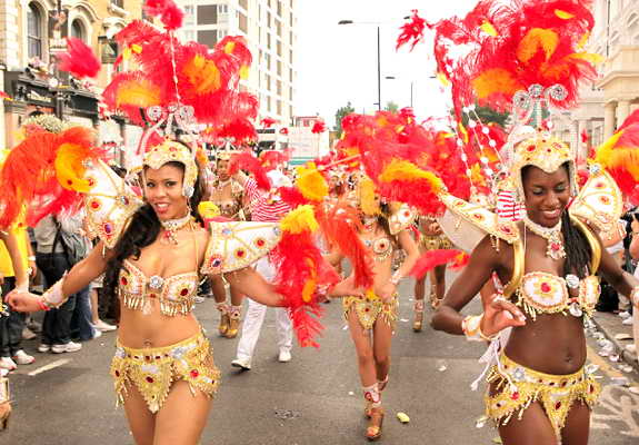 уличный карнавал Ноттинг Хилл