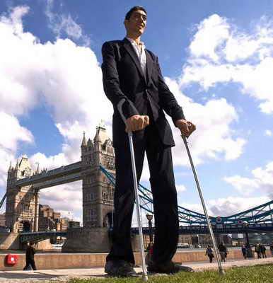 Самый высокий человек в мире