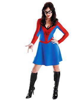 Одни из самых ярких костюмов на Хэллоуин остаются костюмы супер героев: Человека Паука, Супермэна, Женщины Кошки...