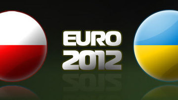 Евро-2012 эскиз на логотип масштаб