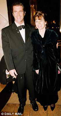 Мел Гибсон и его бывшая жена Робин в 1993 году