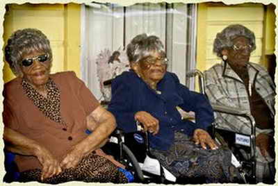 Самые пожилые сестры в мире - Сестры Торнтон
