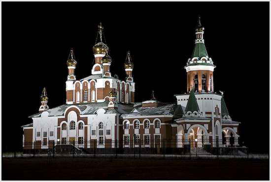 Церковь в Усинске, Республика Коми, Россия