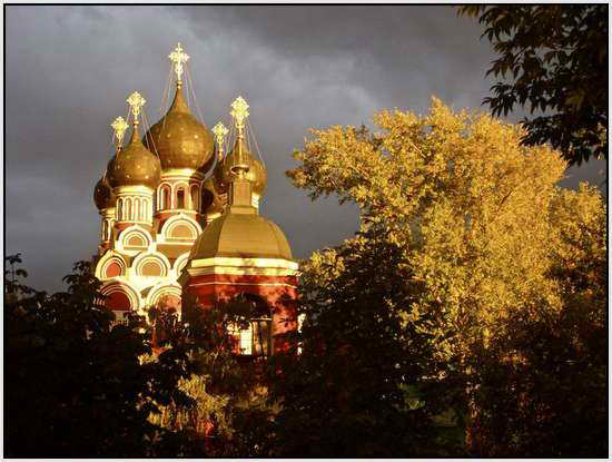 Храм преподобного Сергия Радонежского, Москва, Россия