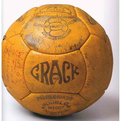 Crack, официальный мяч матча Чемпионата мира по футболу 1962 года в Чили