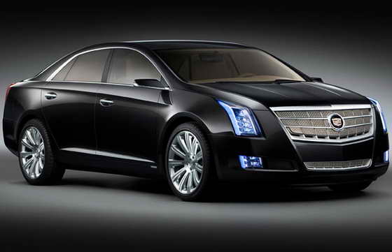 Концепт кар Cadillac XTS Platinum