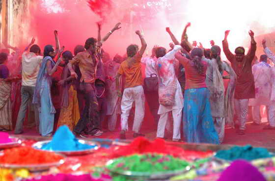 Holi - индийский Праздник Цвета