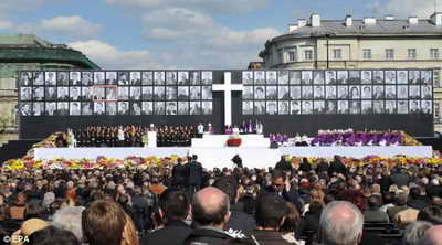 Похоронная церемония в Варшаве