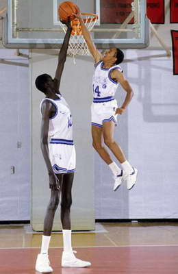 Самый высокий баскетболист