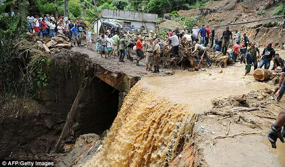 наводнения в Бразилии