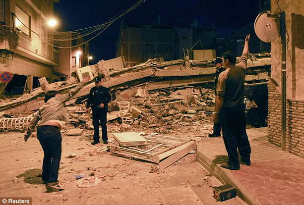 землетрясение в Испании