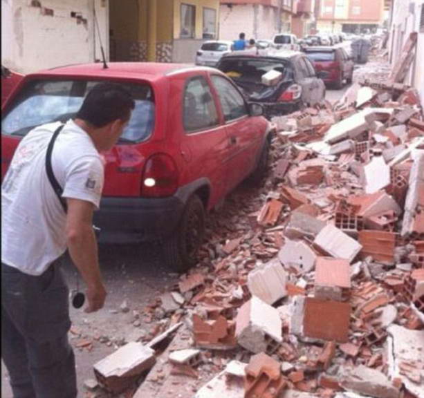 двойное землетрясение в Испании