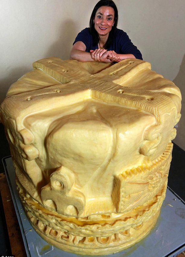 свадебный торт из сыра