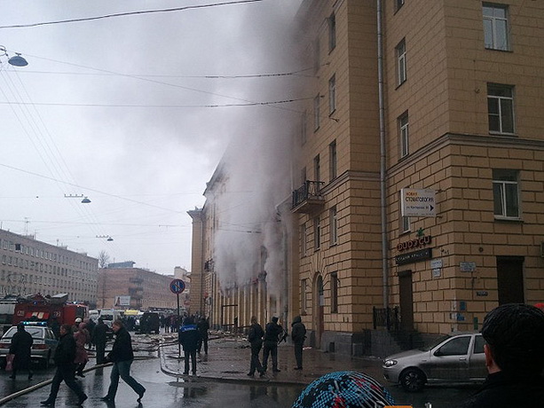 пожар в ресторане «Харбин» в Санкт-Петербурге