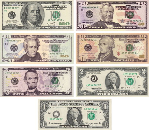 Валюта доллар