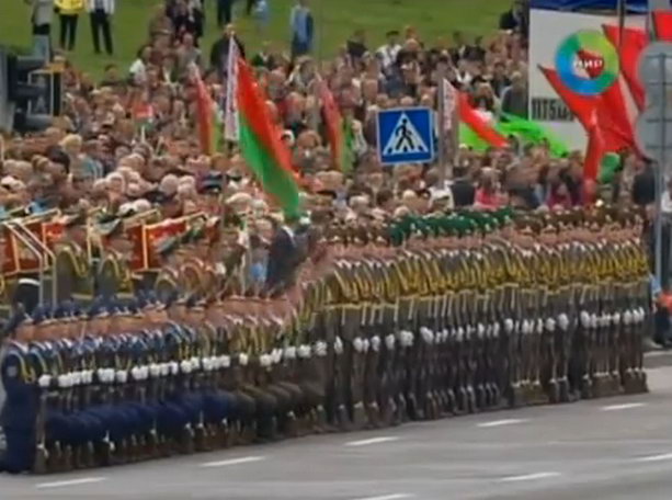 парад в Белоруссии