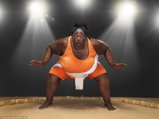 Самая тяжелая спортсменка сумо