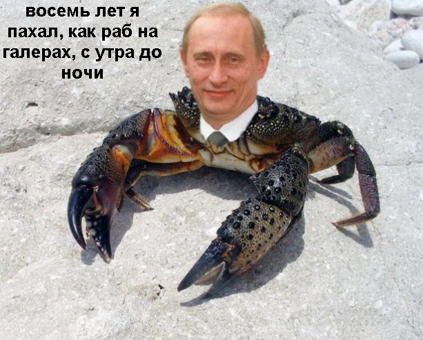 Путин краб