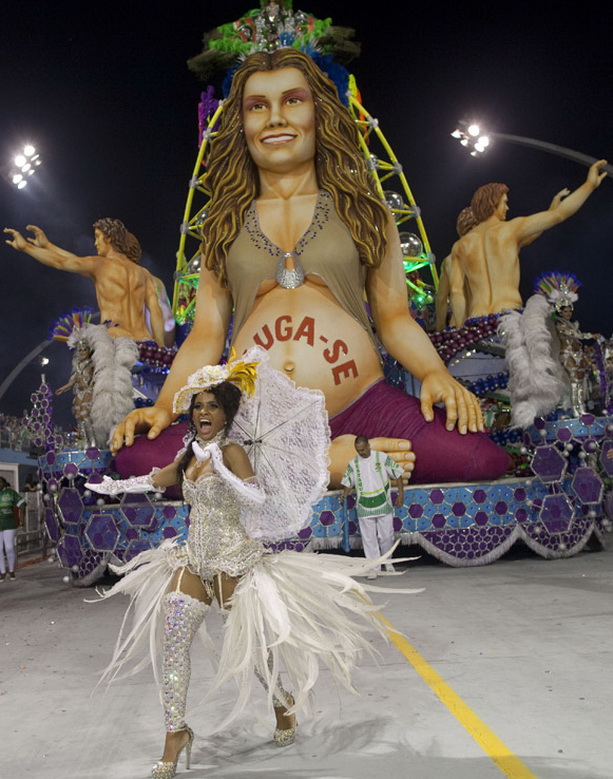танцоры карнавал Бразилия