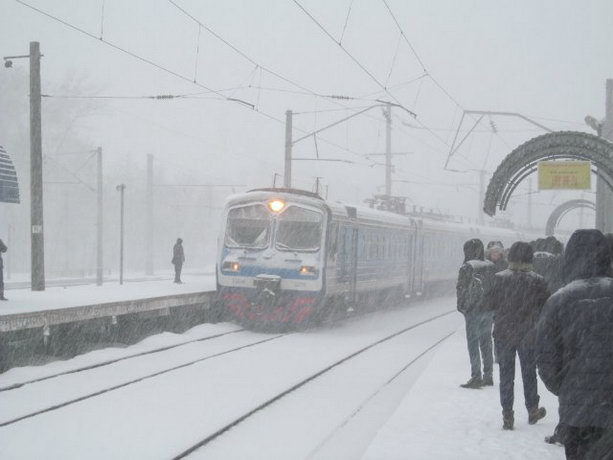 Киев 22 марта снежная буря