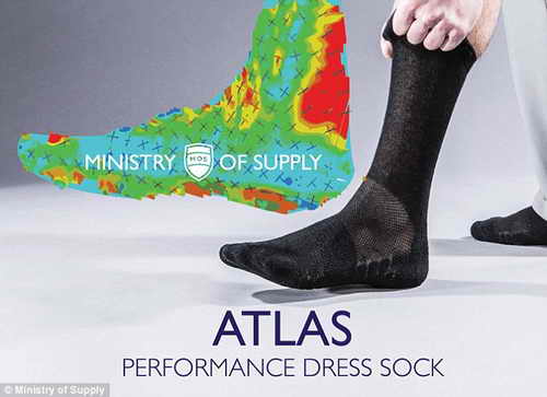 Носки Атлас с карбонизированным кофе избавляют от запаха ног