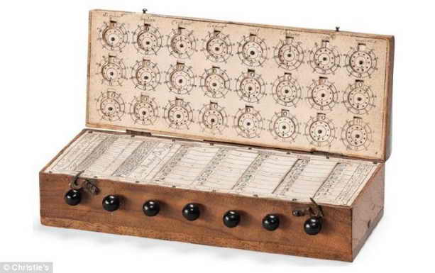 Карманный калькулятор 17 века