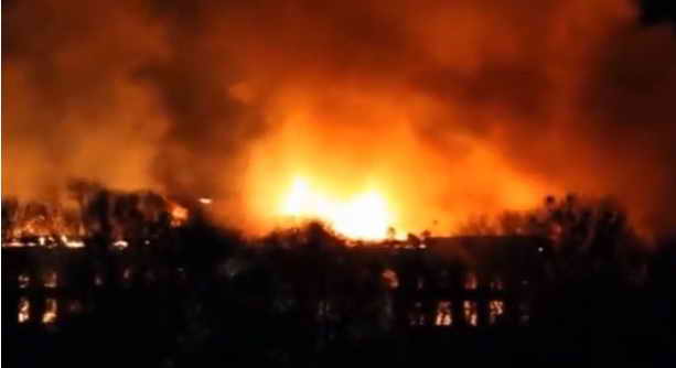 Киев пожар в аграрном университете