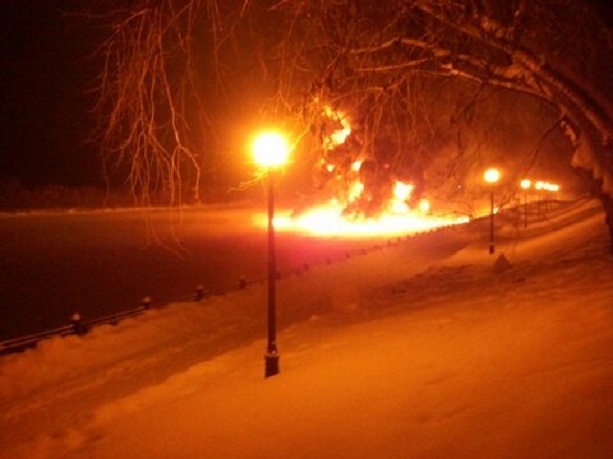 Пожар в Нововятске