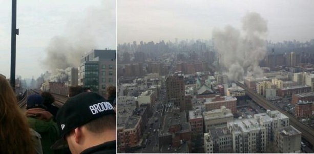 Взрыв в в центре Нью-Йорка