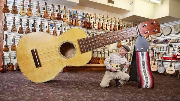 гавайская гитара 3,99 метра Рекорд Книги Гиннеса