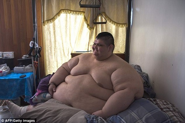 Самый толстый человек в мире Хуан Педро Франко
