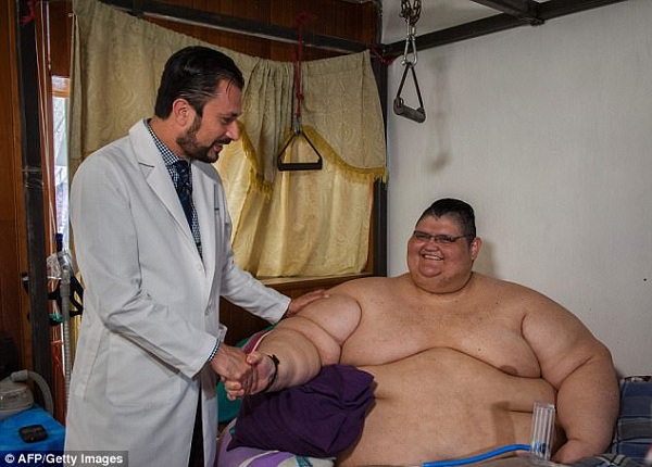 Самый толстый мужчина в мире Хуан Педро Франко