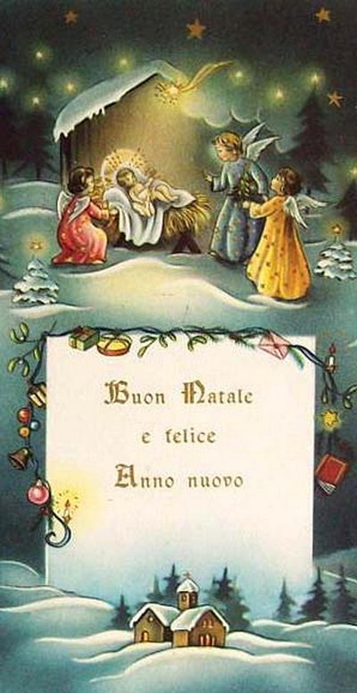 Картинки с Рождеством на итальянском
