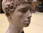 Копия мраморной головы мальчика древнеримской эпохи 2 век близнец Максима Галкина