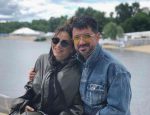Ани Лорак с мужем Муратом Налчаджиоглу в Киеве 24 июня