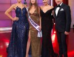 Мисс Украина 2018 Леонила Гузь с ведущими конкурса красоты