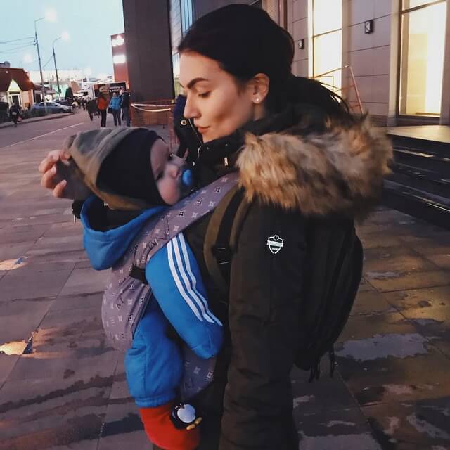 Фрейя Зильбер мать 6-месячного Марка - внука Марии Шукшиной
