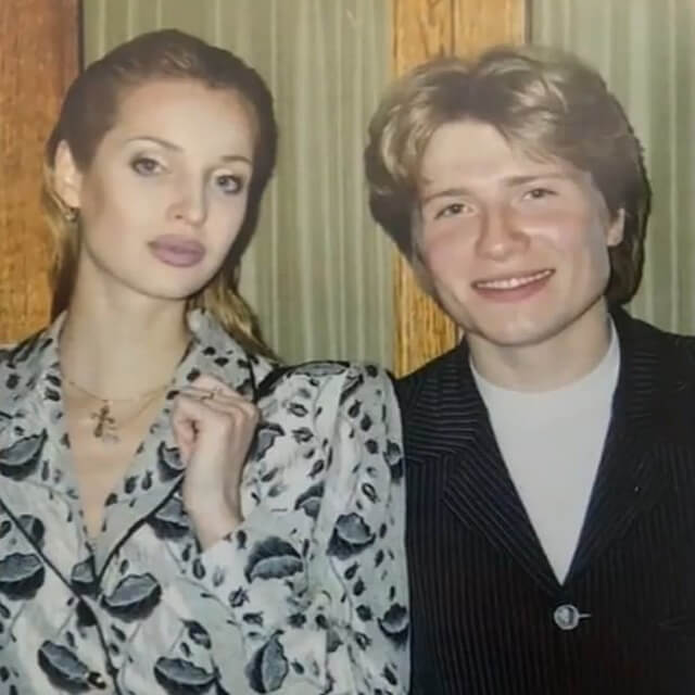 Анастасия Волочкова и Николай Басков, когда им было 19 лет