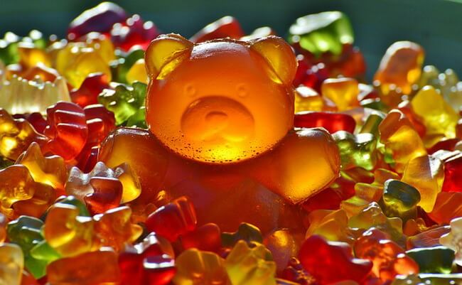 сахар сладости желейный медвежонок
