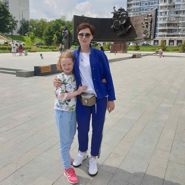 Елена Ксенофонтова и дочь София