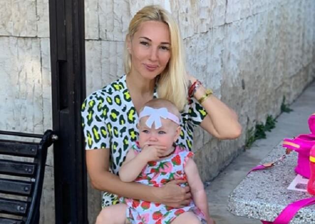 Лера Кудрявцева и дочь Маша