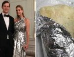 Металлической платье за 5000 долларов Иванка Трамп сравнили с буррито