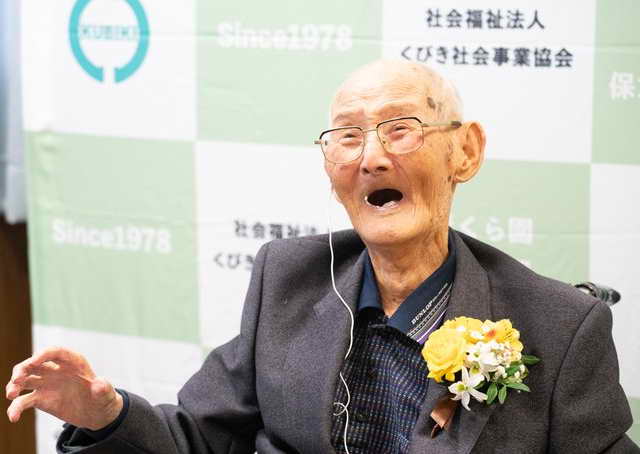 Японец Читецу Ватанабе самый старый мужчина в 2020 году, 112 лет