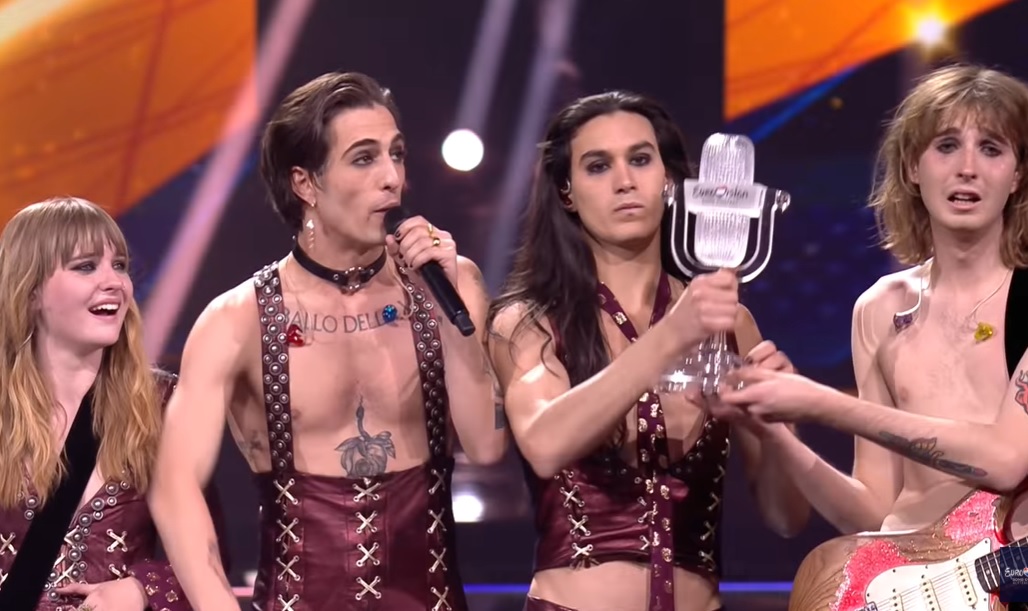«Евровидение-2021» победители. Группа Maneskin из Италии